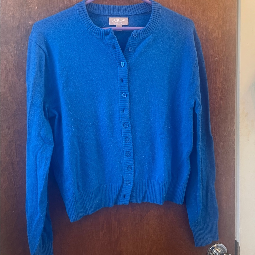 J crew 100% cashmere cardigan size S - Picture 4 of 11